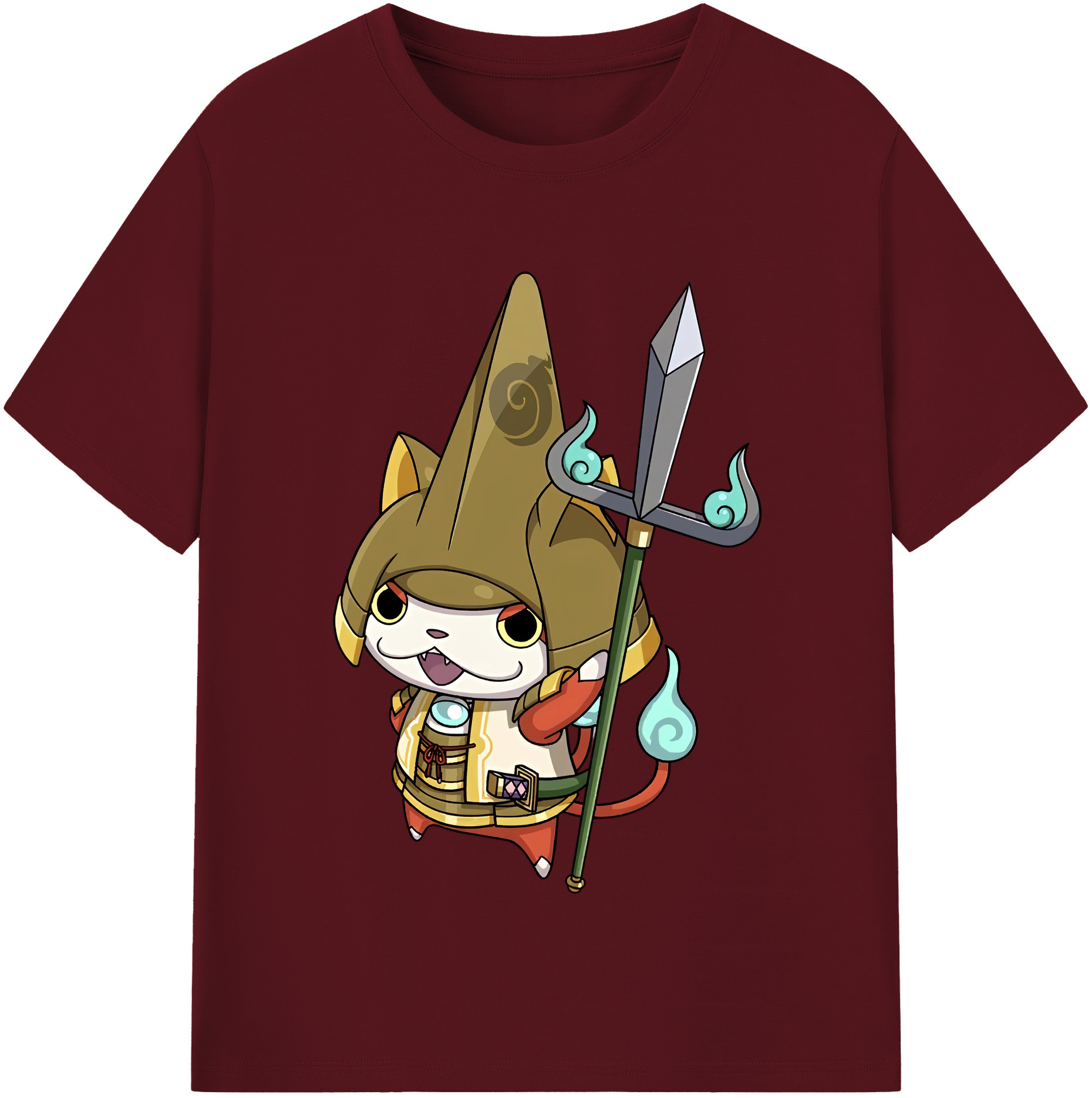 （画像用） 妖怪ウォッチ Yo-kai Watch 綿100％半袖Tシャツ（フロントプリント）